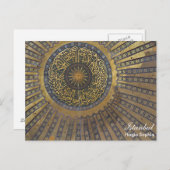 イスタンブール – Dome of Hagia Sophiaポストカード ポストカード (正面/裏面)