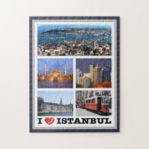 イスタンブール – I Love – トルコ – ジグソーパズル