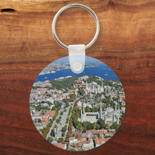 イスタンブール – Sultanahmet (ボタンキーチェーン) キーホルダー (正面)