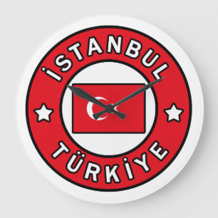 イスタンブールTürkiye ラージ壁時計