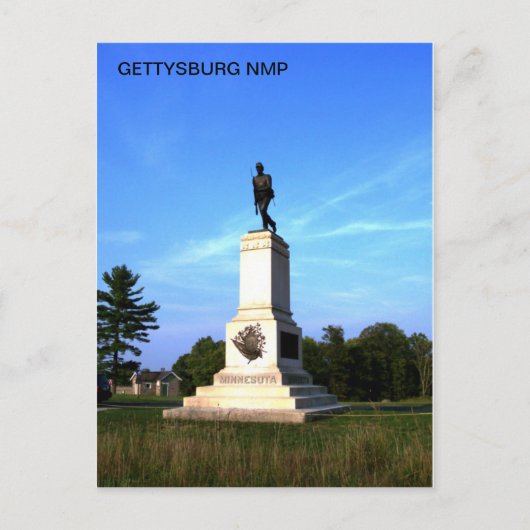 イストミネソタ記念碑 ポストカード (正面)
