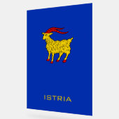 イストリアの紋章 - アドリア海の遺産 アクリルサイン (傾斜)