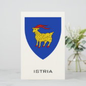 イストリアの紋章 - アドリア海の遺産 便箋 (スタンド正面)