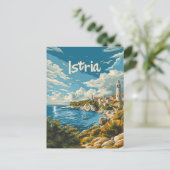 イストリアクロアチア ポストカード (スタンド正面)