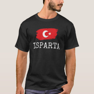 イスパルタシティターキーバケーションタウンターキッシュトリップウォム Tシャツ