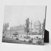 イスファハのマドラサ・イ・マスジド・イ・シャー・スルタン・フセイン フォトプラーク (側面)