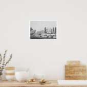 イスファハのマドラサ・イ・マスジド・イ・シャー・スルタン・フセイン ポスター (キッチン)