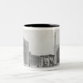 イスファハンの金曜日の素晴らしいモスク(Masjid-i Djumああ)、 ツートーンマグカップ (中央)