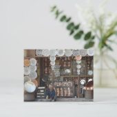 イスファハ伝統的ンのショップ ポストカード (スタンド正面)