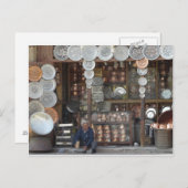 イスファハ伝統的ンのショップ ポストカード (正面/裏面)