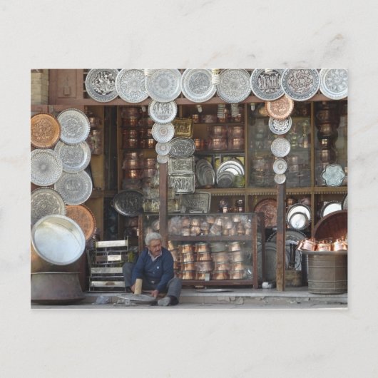 イスファハ伝統的ンのショップ ポストカード (正面)