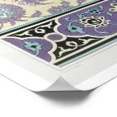 イスマイル・ベイ宮殿の壁タイル、'Ar ポスター (角)