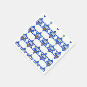 イスラエおもしろいル国旗のアイスクリーム スタンダードカクテルナプキン (角)