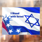 イスラエルがユダヤ国家を支持する ウィンドウサイン (シート2)