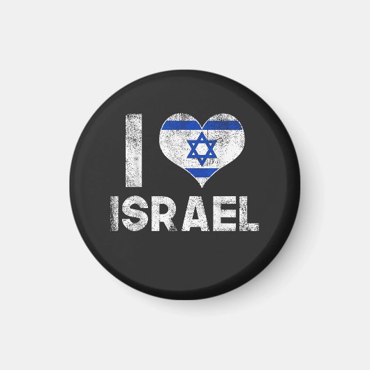 イスラエルが大好き マグネット (正面)