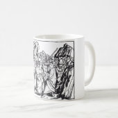 イスラエルが赤海を渡る コーヒーマグカップ (正面右)