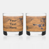 イスラエルすごいのマイステール砂漠 ウイスキーグラス (裏面)