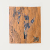 イスラエルすごいのマイステール砂漠 タペストリー (正面)