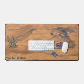 イスラエルすごいのマイステール砂漠 デスクマット (キーボード&マウス)