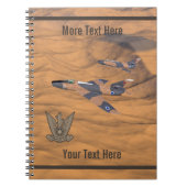 イスラエルすごいのマイステール砂漠 ノートブック (正面)