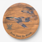 イスラエルすごいのマイステール砂漠 ペーパープレート (正面)