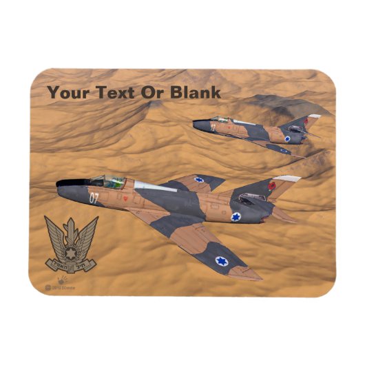 イスラエルすごいのマイステール砂漠 マグネット (横)