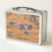 イスラエルすごいのマイステール砂漠 メタルランチボックス (裏面)