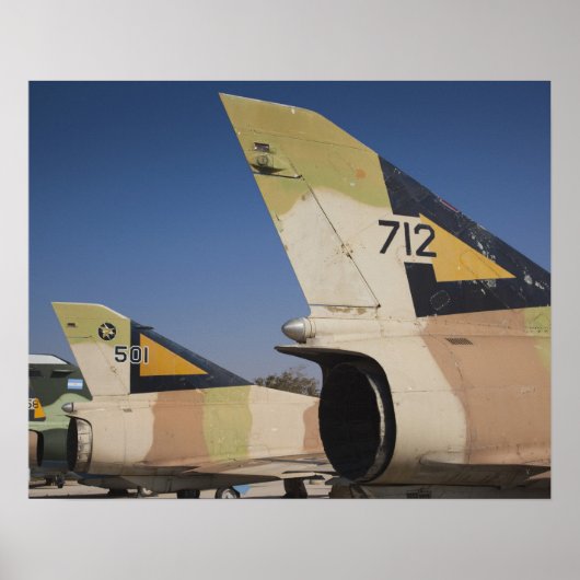 イスラエルで造られたKfir戦闘機 ポスター (正面)