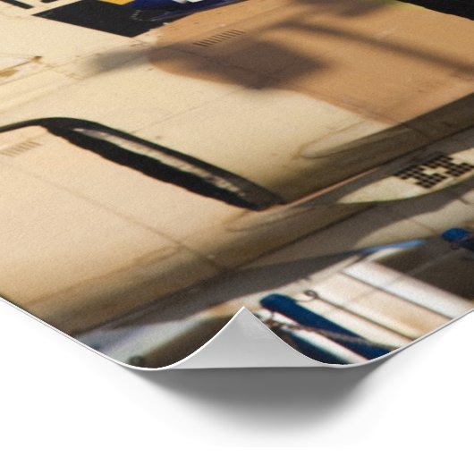 イスラエルで造られたKfir戦闘機 ポスター (角)