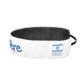 イスラエルとイスラエル国パーソナライズされた旗 アスレチックヘッドバンド (右)