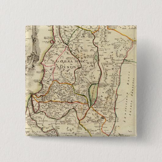 イスラエルとパレスチナ2 缶バッジ (正面)