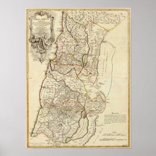 イスラエルとパレスチナ ポスター (正面)