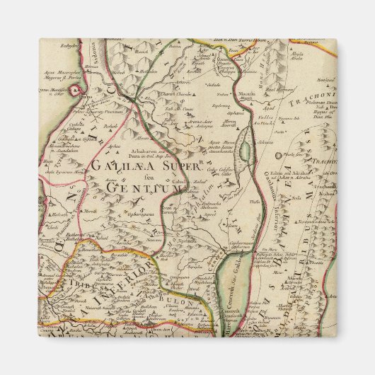 イスラエルとパレスチナ マグネット (正面)