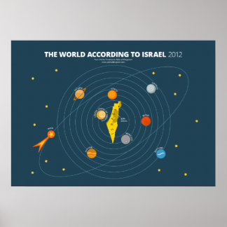 イスラエルによる世界 ポスター