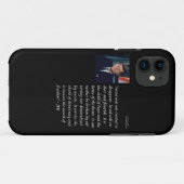 イスラエルに関するJFKの有名な引用 Case-Mate iPhoneケース (裏面(横))