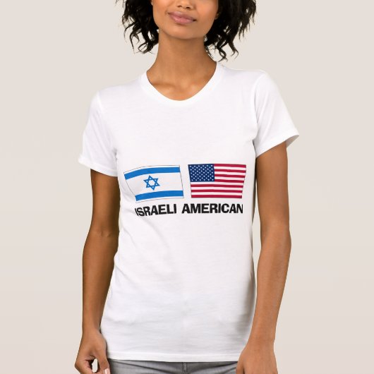 イスラエルのアメリカ人 Tシャツ (正面)
