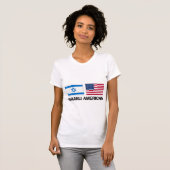 イスラエルのアメリカ人 Tシャツ (正面フル)