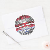 イスラエルのイスラエルのエステリーヒッシュエステリーイクバウム ラウンドシール (封筒)