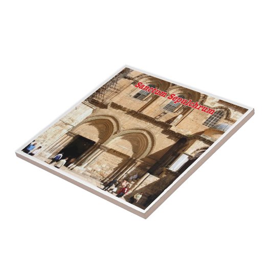 イスラエルのエルサレムにあるSEDUM SEPULCHRUM タイル (側面)