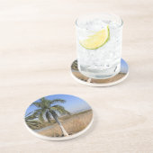 イスラエルのガリラヤ海のヤシの木，コースター コースター (側面)