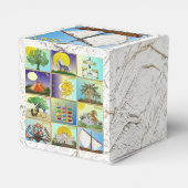 イスラエルのジュダカ12部族ゼブルン好意ボックス フェイバーボックス (裏面サイド)