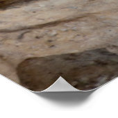 イスラエルのダビデ彫刻の旧星 ポスター (角)