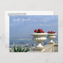 イスラエルのハイファ港 – はがき