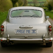 イスラエルのバンパーステッカーで立つ バンパーステッカー