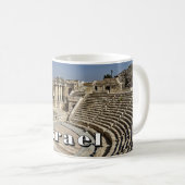 イスラエルのベイト・シェアンの野外劇場 コーヒーマグカップ (正面右)