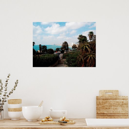 イスラエルのヤファにあるアッラシャ公園の写真 ポスター (キッチン)