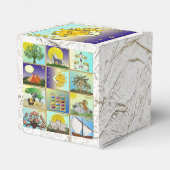 イスラエルのユダカ12部族イスサハールの好意ボックス フェイバーボックス (裏面サイド)