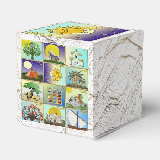 イスラエルのユダカ12部族イスサハールの好意ボックス フェイバーボックス (裏面サイド)