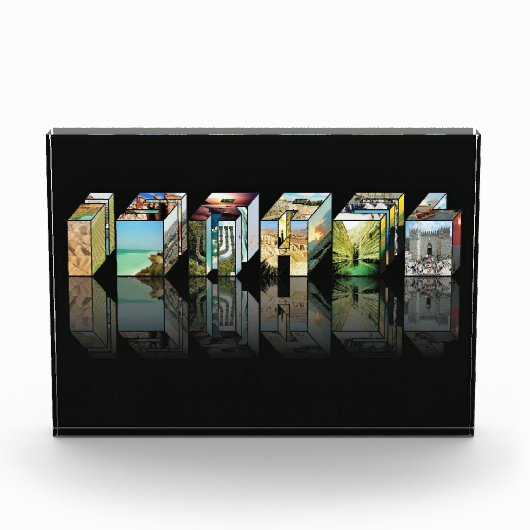 イスラエルの写真ブロック フォトブロック (正面)