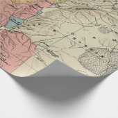 イスラエルの初期地図 ラッピングペーパー (角)